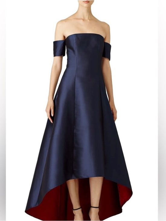 Dresses & Skirts - Sachin + Babi Noir
Off-The-Shoulder Long Dress, 0, midnight/Red